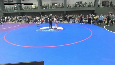 Junior Boys FS - 132 lbs Champ. Round 1 - Chase Monjure, CA vs Josiah Willis, IL