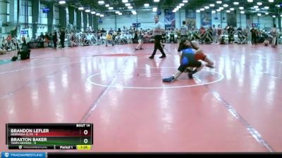 92 lbs Rd# 7- 10:45am Saturday Final Pool - Braxton Baker, Terps Demons vs Brandon Lefler, Nebraska Elite