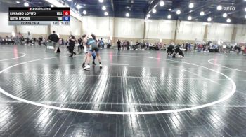 165 lbs Consi Of 4 - Luciano Lovito, Wellington Wrestling vs Seth Ryder, Venice Takedown Club