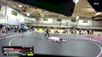 40 lbs 3rd Place Match - Nalu Sylva, Black Hills Wrestling Academy vs Jace Tuchscherer, DAKOTA RATTLERS WRESTLING CLUB