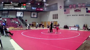 160 lbs Cons. Round 2 - Alissa Dubois, Chadron vs Jennifer De La Torre, William Jewell College