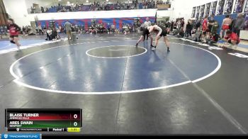 182 lbs Quarterfinal - Blaise Turner, American Falls vs Ares Swain, Newport