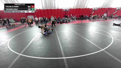 16U Boys - 165 lbs Cons. Semis - Dylan La Kosh, Wisconsin vs Maximo Xolo, Darlington Wrestling Club