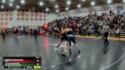 150 lbs Cons. Round 4 - Chance Schlauch, Perry vs Jacob Bayless, Columbus Bishop Hartley