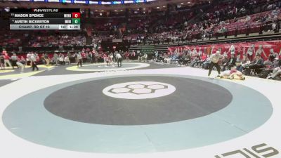 120 lbs Champ. Rd Of 16 - Mason Spence, Wester. North vs Austin Bickerton, Med. Highland