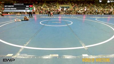 52 lbs Round Of 32 - Jett Gentry, Husky Wrestling Club vs Leland Reeves, Steel Valley Renegades