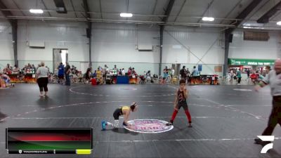 46 lbs Round 3 (6 Team) - Beau Atwell, Florida Scorpions vs Ashton Bell, Roundtree Wrestling Academy
