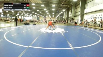 182 lbs Rr Rnd 1 - Gavin Myles, Gritty Grapplers vs Caleb Neal, Great Bridge Wrestling Club