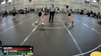 100 lbs Round 5 (10 Team) - Levi Hibbs, DWA vs Noah Lockhard, OMP