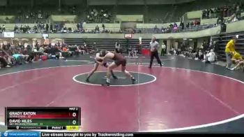 132 lbs Semis & 1st Wrestleback (8 Team) - Grady Eaton, Dover Eyota vs David Hiles, GET-Melrose/Mindoro