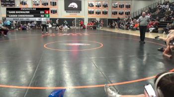 165 lbs 3rd Place Match - Caiden Christensen, Prairie, Cedar Rapids vs Gabe Showalter, Cedar Falls