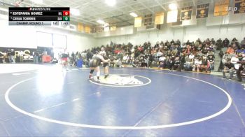 190 lbs Champ. Round 1 - Cesia Torres, Santiago/GG vs Estefania Gomez, Hillcrest