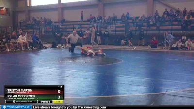 132 lbs Jacob Stirling, Thunder Basin High School vs Alijah Piatz, Bismarck Century