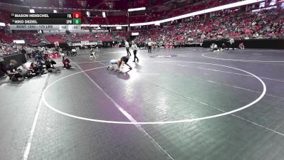 175 lbs Cons. Quarters - Mason Henschel, Fond Du Lac vs Niko DeZiel, Sun Prairie West