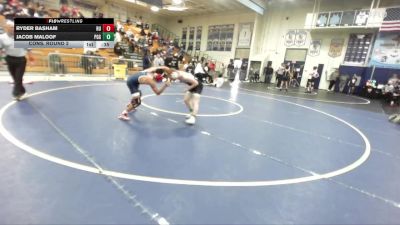 106 lbs Cons. Round 2 - Ryder Basham, Redondo Union vs Jacob Maloof, Pacifica (Garden Grove)