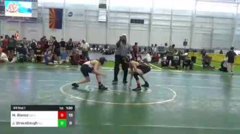 90 lbs Rr Rnd 1 - Max Blanco, Salem Elite vs Jacob Strausbaugh, All American Training Center