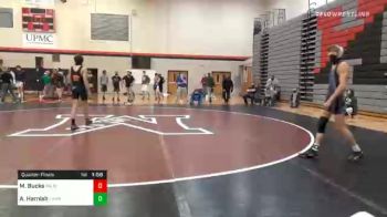 132 lbs Quarterfinal - Mason Bucks, Palmyra vs Arik Harnish, Lampeter Strasburg