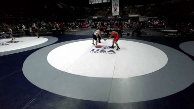150 lbs Thaison Yang, CVWA - Central Valley Wrestling Association vs Lucas Mojica, LAWA - Los Angles Wrestling Association