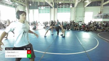 144 lbs Semifinal - Isaiah Ebersbach, Ocrtc vs Joaquin Almendariz, Jedi WC