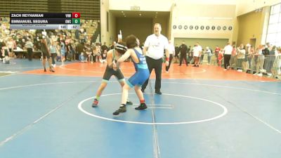 105-M lbs Consolation - Zach Reyhanian, VHW vs Emmanuel Segura, The Outsiders Wrestling Club