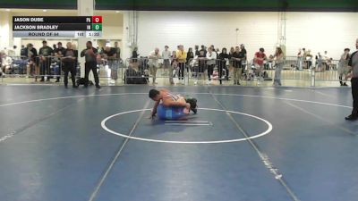 150 lbs Round Of 64 - Jason Dube, PA vs Jackson Bradley, IN