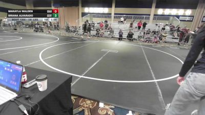 191 lbs Semifinal - Makayla Walden, Charger WC vs Briana Alvarado, Scotsmen WC