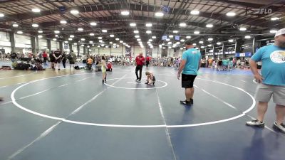 52 lbs Rr Rnd 3 - Lane Sallada, Buffalo Valley Wrestling Club - Black vs Nolan Cole, Silo