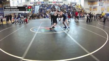 190 lbs Champ. Round 2 - Charlie Thompson, Bartram Trail vs Elijah Sanford, Camden County Outsiders