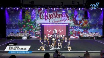 Stars Vipers - San Antonio - Royal Cobras [2024 L5 Senior Coed - Small] 2024 Spirit Celebration Christmas Grand Nationals