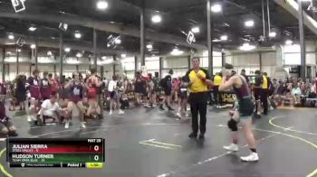 125 lbs Round 1 (6 Team) - Julian Sierra, Steel Valley vs Hudson Turner, Team Iowa Blue