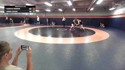 137-141 lbs Semifinal - Haedyn Herren, Grantsville Wrestling Club vs Abbie Colvin, Sanderson Wrestling Academy