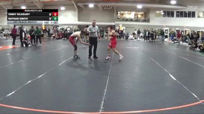 125 lbs 1st Place Match - Nathan Smith, University Of Indianapolis vs Vinny Kilkeary, Ohio State