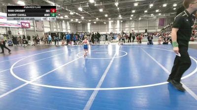 53 lbs Cons. Sub-quarters - Ivan Crosby, Buzzsaw Wrestling Club vs Harry Cahill, Mat Demon Wrestling Club