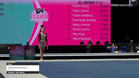 Jolyn Sicat Valeros - Floor, Sokol Elite - 2021 GK US Classic & Hopes Championship