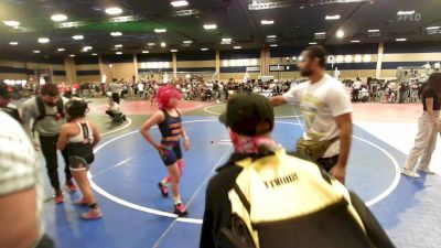 50 lbs 5th Place - Fitz Moreno, Red Wave WC vs Zyher Kamanu, LV Bear WC