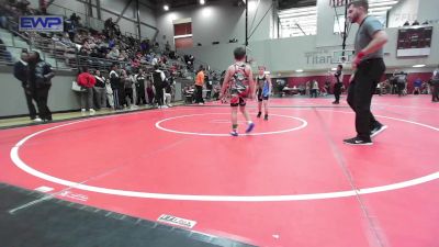 66 lbs Rr Rnd 5 - Grayson Schultz, Oklahoma Phantom Wrestling Club vs Liam Littlefield, Skiatook Youth Wrestling