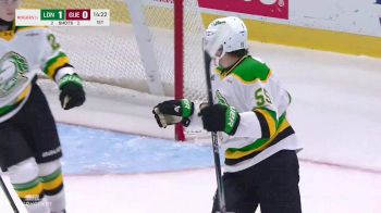 Rene Van Bommel Goes Around Guelph Defense With Ease For Opening Goal