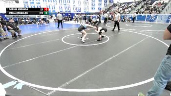 135 lbs Cons. Round 5 - Jenna Ceballos, Villa Park vs Sophia Miranda, Esperanza