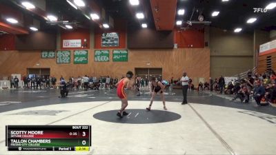 125 lbs Cons. Round 3 - Scotty Moore, Skyline College vs Tallon Chambers, Fresno City College
