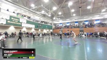 150 lbs Cons. Round 4 - Roy Eddy, Palo Verde vs Ethan Barrett, Murrieta Valley