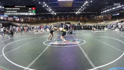 144 lbs Champ. Round 2 - Gabe Burns, Athens Christian vs Edgar Estrada, Miami Southridge Hs