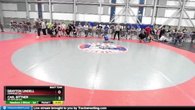 80 lbs Cons. Round 3 - Drayton Lindell, Lionheart WC vs Cael Bittner, UP Outlaw WC