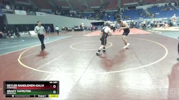 6A-285 lbs Semifinal - Skyler Randlemen-Galvan, Sherwood vs Grady Hamilton, Roseburg