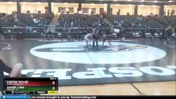 120 lbs 2nd Wrestleback (16 Team) - Carter Taylor, Austin Vandegrift vs Xavier Luna, Prosper