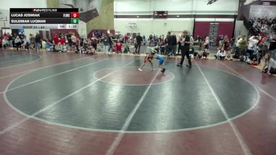 43 lbs Champ. Round 1 - Suleiman Luqman vs Lucas Joswiak, Forest Lake Wrestling Club