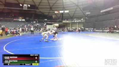 4A 190 lbs Cons. Round 2 - Kage Repenn, Tahoma vs Asa Knutson, Hanford