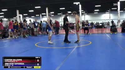 130 lbs Semis & 3rd Wb (16 Team) - Carter Gillespie, Colorado Blue vs Greyson Samargia, Alabama