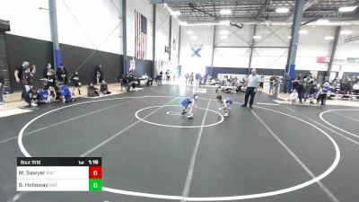 53 lbs Rr Rnd 3 - Makayela Sawyer, Mat Demon WC vs Bear Holloway, Mat Demon WC