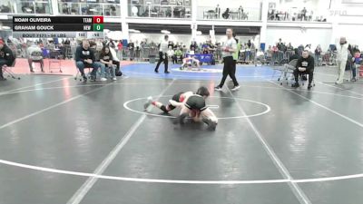 94 lbs Consi Of 16 #1 - Noah Oliveira, Team Tugman vs Graham Gouck, New England Gold WC