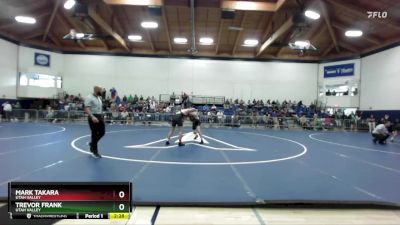 174 lbs Semifinal - Mark Takara, Utah Valley vs Trevor Frank, Utah Valley